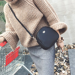 Bags for Women 2019 New Shoulder Bag Fashion Handbag Phone Purse Imperial Crown Pu Leather Women Small Shell Crossbody Bag