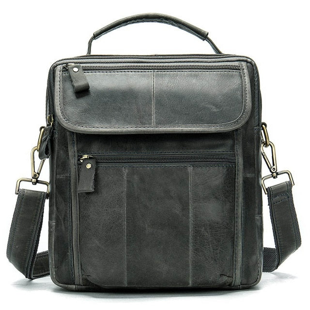 WESTAL Men's Genuine Leather Bag Crossbody Bags for Men Messenger Bag Men Leather Men's Shoulder Bags Male Handbags 8870
