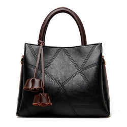 Real Cow Leather Ladies Women Genuine Leather Handbag Shoulder Bag High Quality Designer Luxury Brand Boston Crossbody Bag